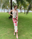 サンドレス フレンススタイル  高級感  背露出 セクシー 新作 夏 海辺 LT2-XD6729