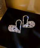 ピカピカ ピアス 心型 可愛い 高級感 結婚式 LT3-BYHE6420