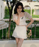 水着 大人 可愛い ビキニ 着瘦せ 韓国ファッション  仙女style  LT7-DPA29854