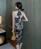 花柄 上下2点セット  特別なデザイン  キャバ嬢  淑やか セクシー パーティー  LT2-JY1978