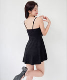 水着 モノキニ タンキニ 可愛い 体型カバー 着瘦せ LT7-DPA30008