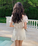 水着 大人 可愛い ビキニ 着瘦せ 韓国ファッション  仙女style  LT7-DPA29854