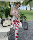 サンドレス フレンススタイル  高級感  背露出 セクシー 新作 夏 海辺 LT2-XD6729