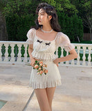 水着 大人 可愛い ビキニ 着瘦せ 韓国ファッション  仙女style  LT7-DPA29854