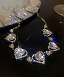 ピカピカ  ネックレス ピアス セット  高級感   LT3-BY-HE9094 HN2185