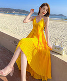 鮮やかな夏新作 サンドレス  ロングドレス  海辺 旅行 背露出 かわいい LT2-XDGTOU3F356-H#9651##6