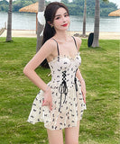 水着 モノキニ タンキニ かわいい レース 夏新作 LT7-DPA29920