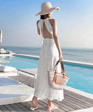 レース  サンドレス  ハワイアン  ロングドレス  高見え  旅行  LT2-XDE283-