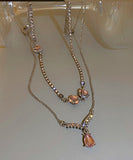 個性化 キラキラ ネックレス 結婚式 披露宴 キャバ嬢用 LT3-BYHN1579