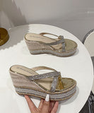 スリッパ ハイヒール ピカピカ ナイトクラブ 履きやすい LT5-XLHXW-178-21