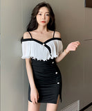 シフォン ミニドレス キャバドレス かわいい パーティー用 LT2-YM8678