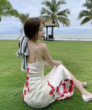 サンドレス フレンススタイル  高級感  背露出 セクシー 新作 夏 海辺 LT2-XD6729