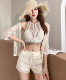 【５タイプ】水着 新作 かわいい セクシー 肌見せ 編み MY7-SD001