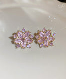 【8タイプ】ピアス ピンク系 新作 かわいい ゴージャス 高見え MY2-BY-HE9415