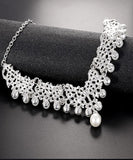 首飾り イヤリングセット ネクレス 真珠 ピアス ダイヤ キラキラ LT9-DBHBCA651-A