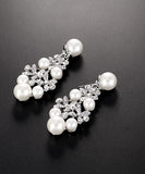 首飾り イヤリングセット ネクレス 真珠 ピアス ダイヤ キラキラ LT9-DBHBCA651-A